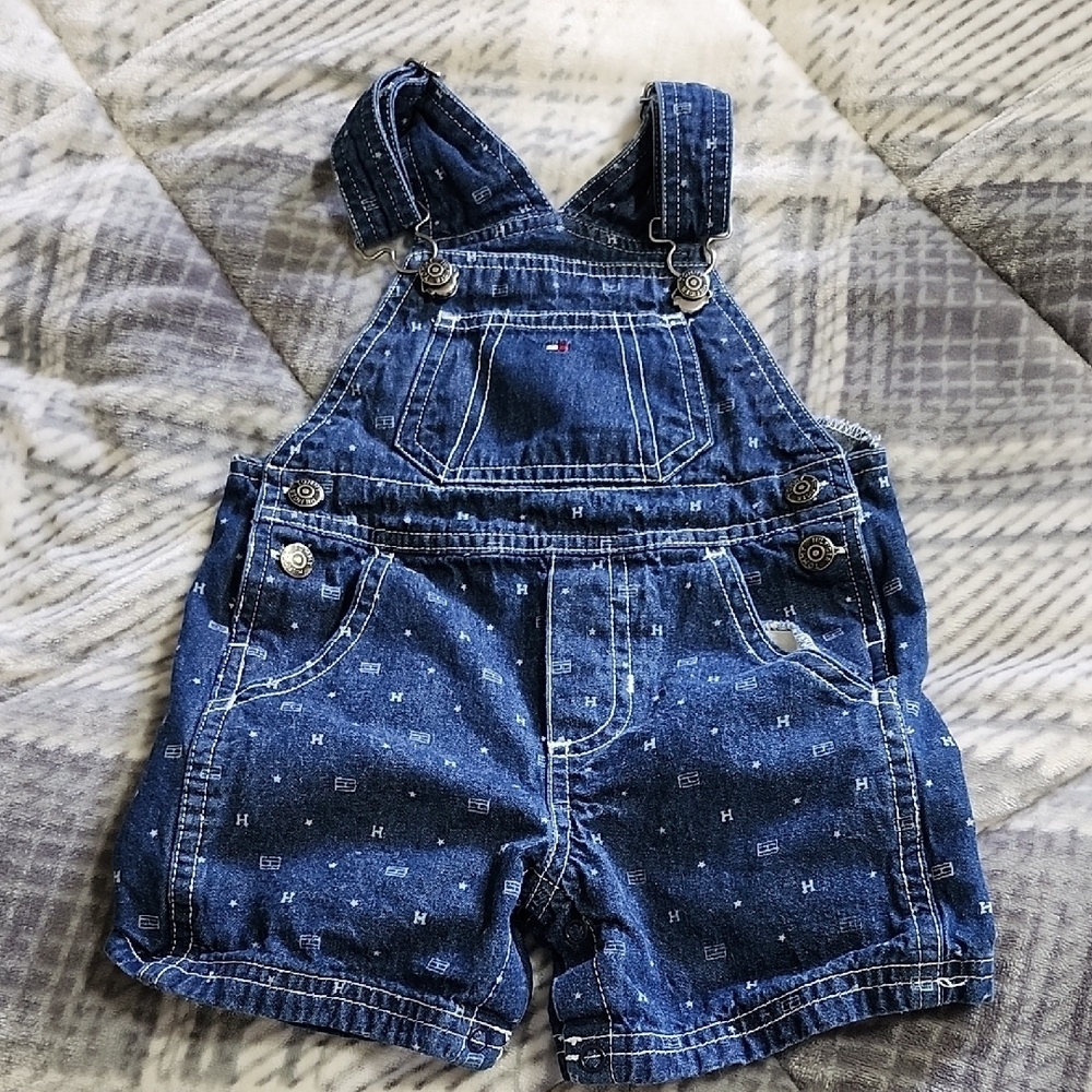 Tommy Hilfiger Blue Denim Overalls